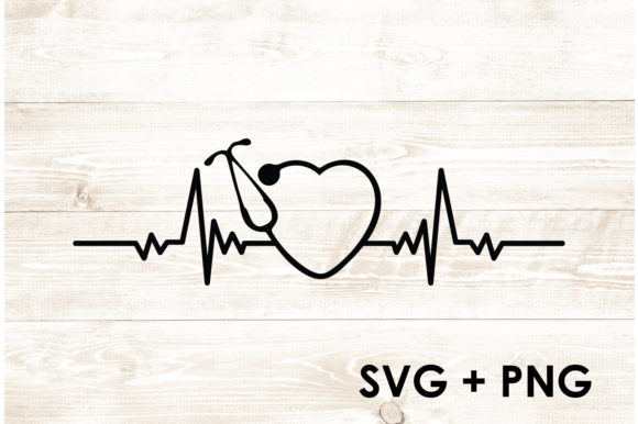 A Designer's Take on the Stethoscope Heartbeat Nurse Doctor