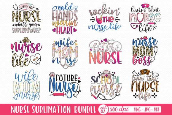 A Designer’s Deep Dive into the Nurse Sublimation Bundle