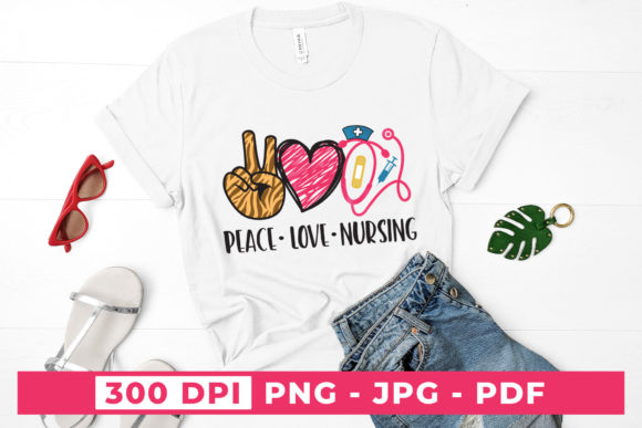 A Real Designer's Take on the Peace Love Nursing Embroidery Design