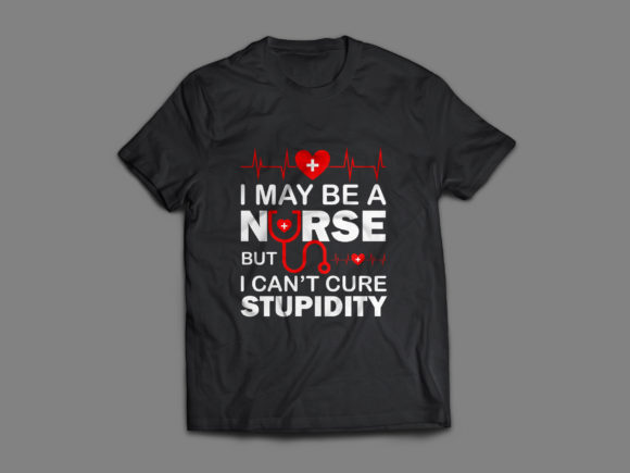 A Real-World Look at the Nurse T-Shirts Design Vector Graphic