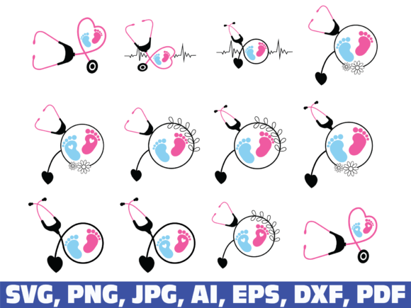 Nurse Baby Feet Stethoscope: A Professional Designer's Take